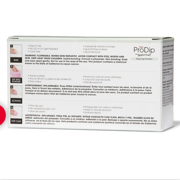 Pro Dip by SuperNail dipping powder in Paradise Pink. new in box - Picture 2 of 2